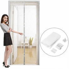 Load image into Gallery viewer, Hot Summer Anti Mosquito Insect Fly Bug Curtains Magnetic Net Mesh Automatic Closing Door Screen Kitchen Curtain
